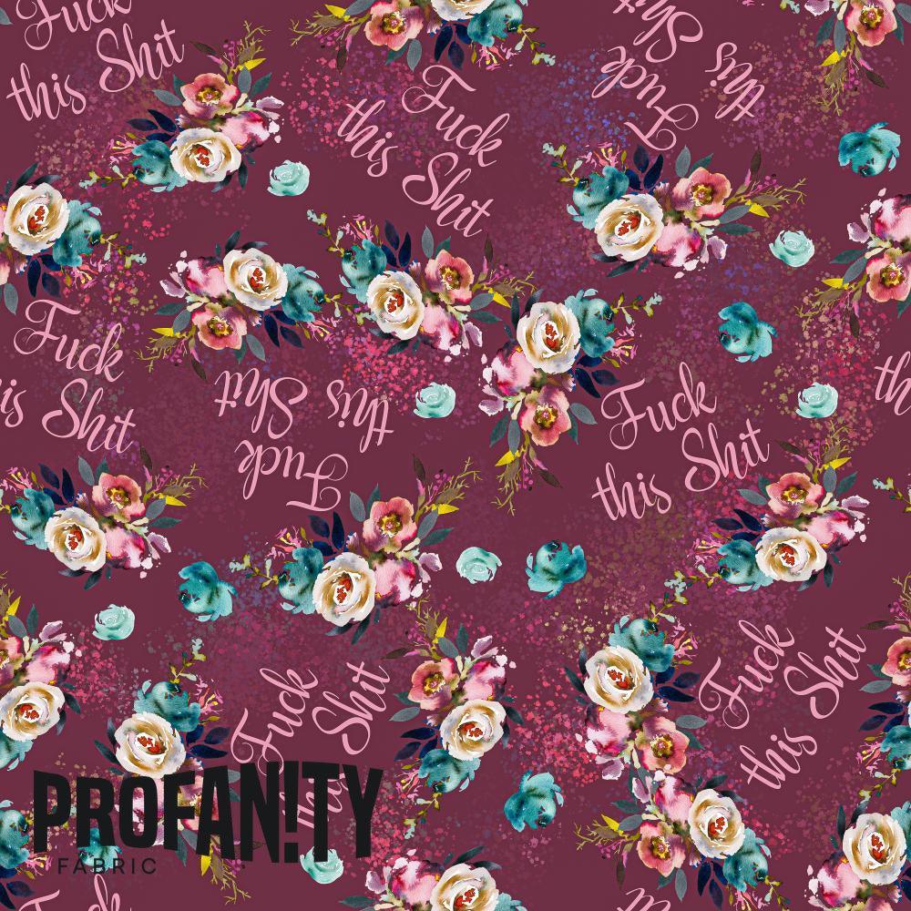 Swear Word Fabric 584 – swear word fabric Australia, custom printed pre-order | Fabric by Missy Rose