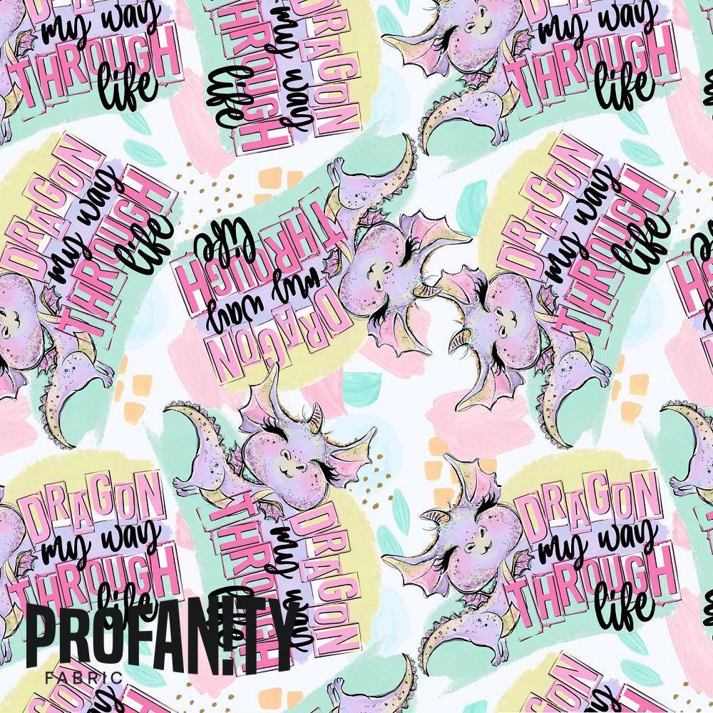 Novelty Swearing Fabric 88 – rude funny novelty fabric, pre-order by the metre | Fabric by Missy Rose