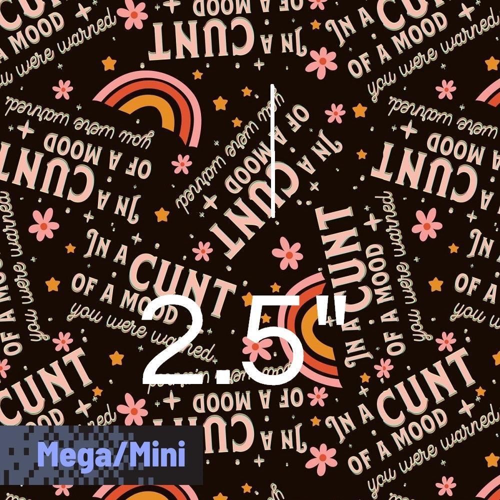 Novelty Swearing Fabric 90 – cheeky rude print fabric for sewing, pre-order | Fabric by Missy Rose