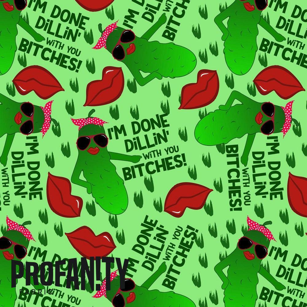 Novelty Swearing Fabric 94 – rude funny novelty fabric, pre-order by the metre | Fabric by Missy Rose