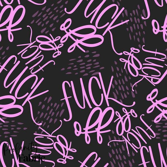Profanity 111 - Swear Word Fabric - Fabric by Missy Rose Pre-Order