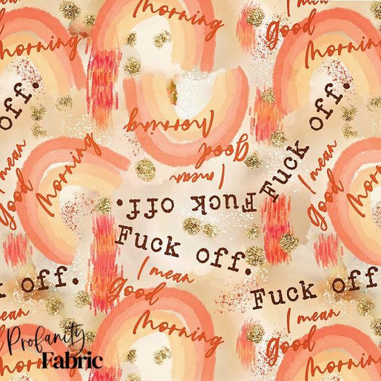 Load image into Gallery viewer, Profanity 142 - Swear Word Fabric - Fabric by Missy Rose Pre-Order
