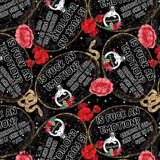Load image into Gallery viewer, Profanity 167 - Swear Word Fabric - Fabric by Missy Rose Pre-Order

