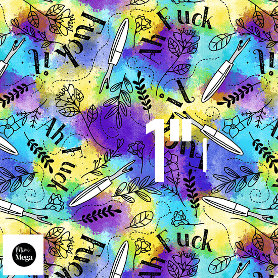 Load image into Gallery viewer, Profanity 16 - Swear Word Fabric - Fabric by Missy Rose Pre-Order
