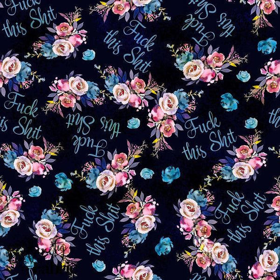 Profanity 208 - Swear Word Fabric - Fabric by Missy Rose Pre-Order