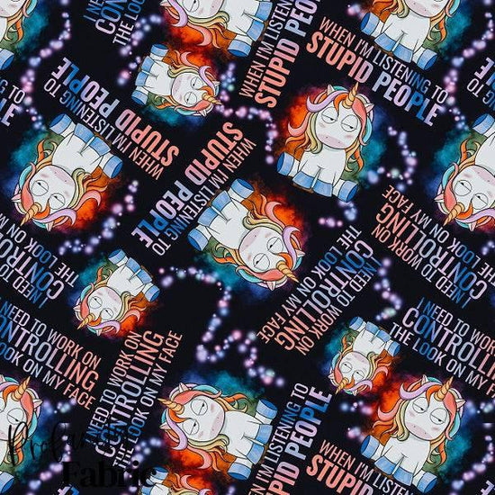 Profanity 304 - Swear Word Fabric - Fabric by Missy Rose Pre-Order