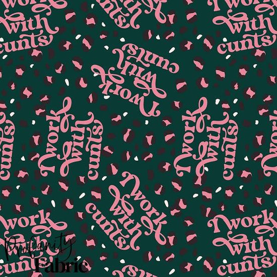 Load image into Gallery viewer, Profanity 344 - Swear Word Fabric - Fabric by Missy Rose Pre-Order
