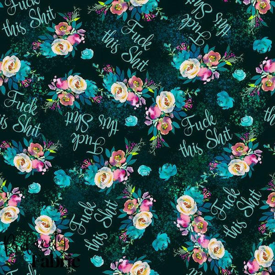 Load image into Gallery viewer, Profanity 388 - Swear Word Fabric - Fabric by Missy Rose Pre-Order
