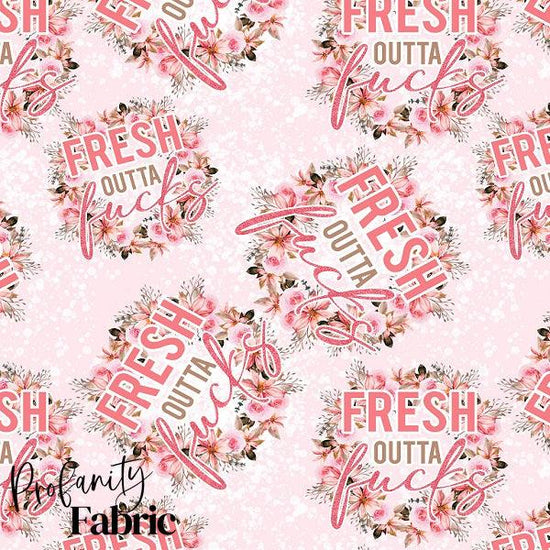 Profanity 437 - Swear Word Fabric - Fabric by Missy Rose Pre-Order