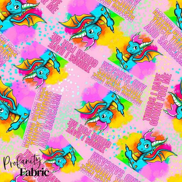 Load image into Gallery viewer, Profanity 43 - Swear Word Fabric - Fabric by Missy Rose Pre-Order

