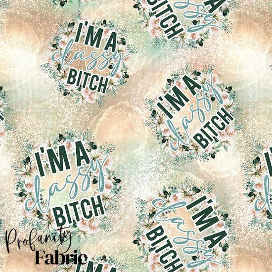 Profanity 445 - Swear Word Fabric - Fabric by Missy Rose Pre-Order