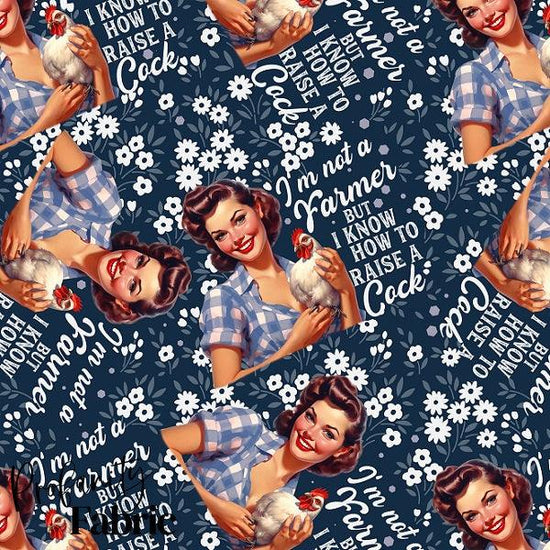 Profanity 462 - Swear Word Fabric - Fabric by Missy Rose Pre-Order
