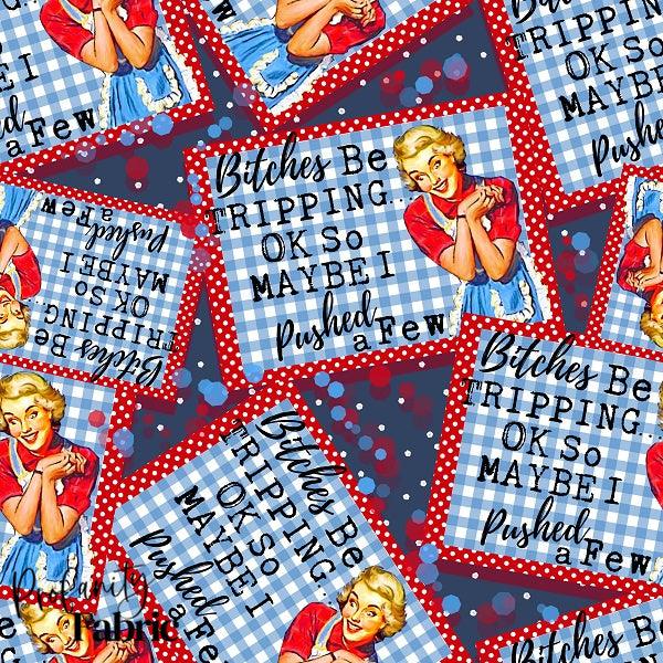 Profanity 70 - Swear Word Fabric - Fabric by Missy Rose Pre-Order