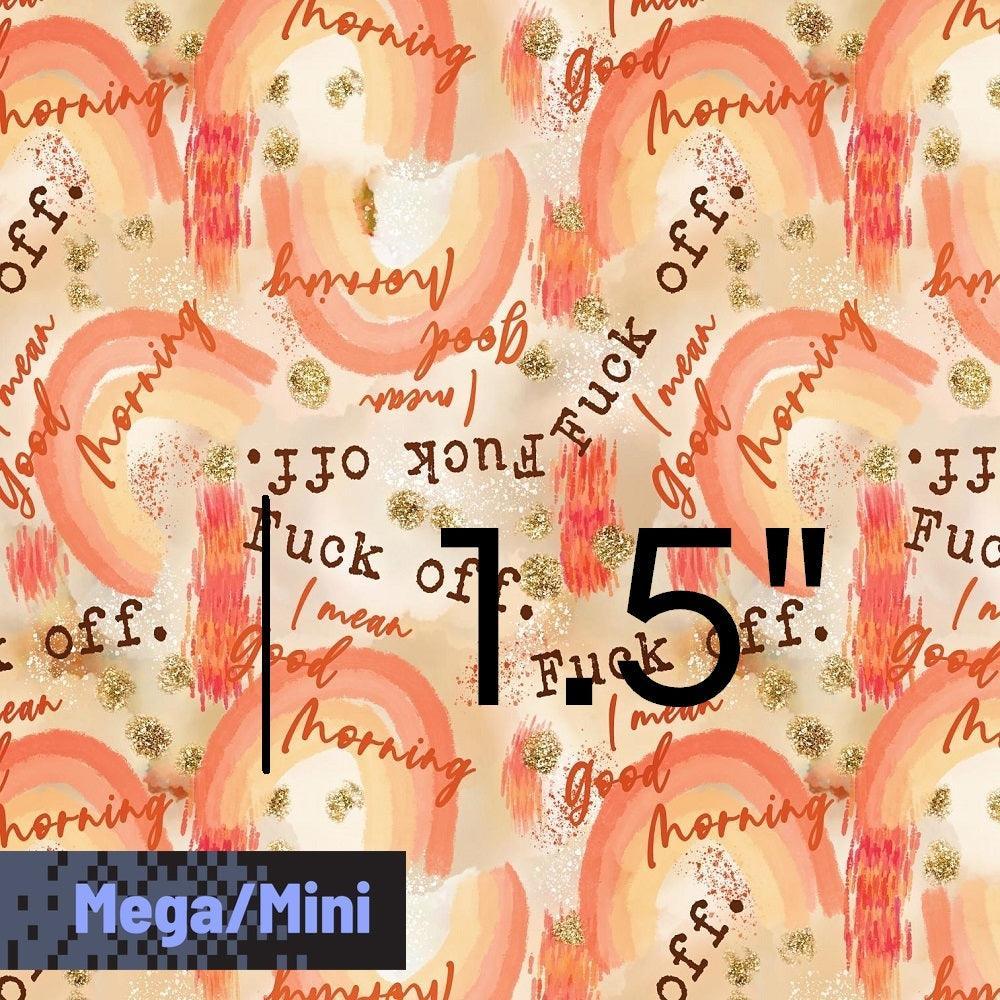 Swear Word Fabric 34 – swearing fabric custom printed Australia, made-to-order | Fabric by Missy Rose