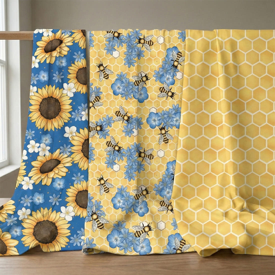 Trio Project Panel 11 fabric – made-to-order custom fabric by the metre | Fabric by Missy Rose