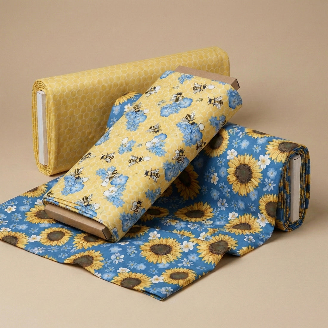 Trio Project Panel 11 fabric – premium custom printed fabric for sewing | Fabric by Missy Rose