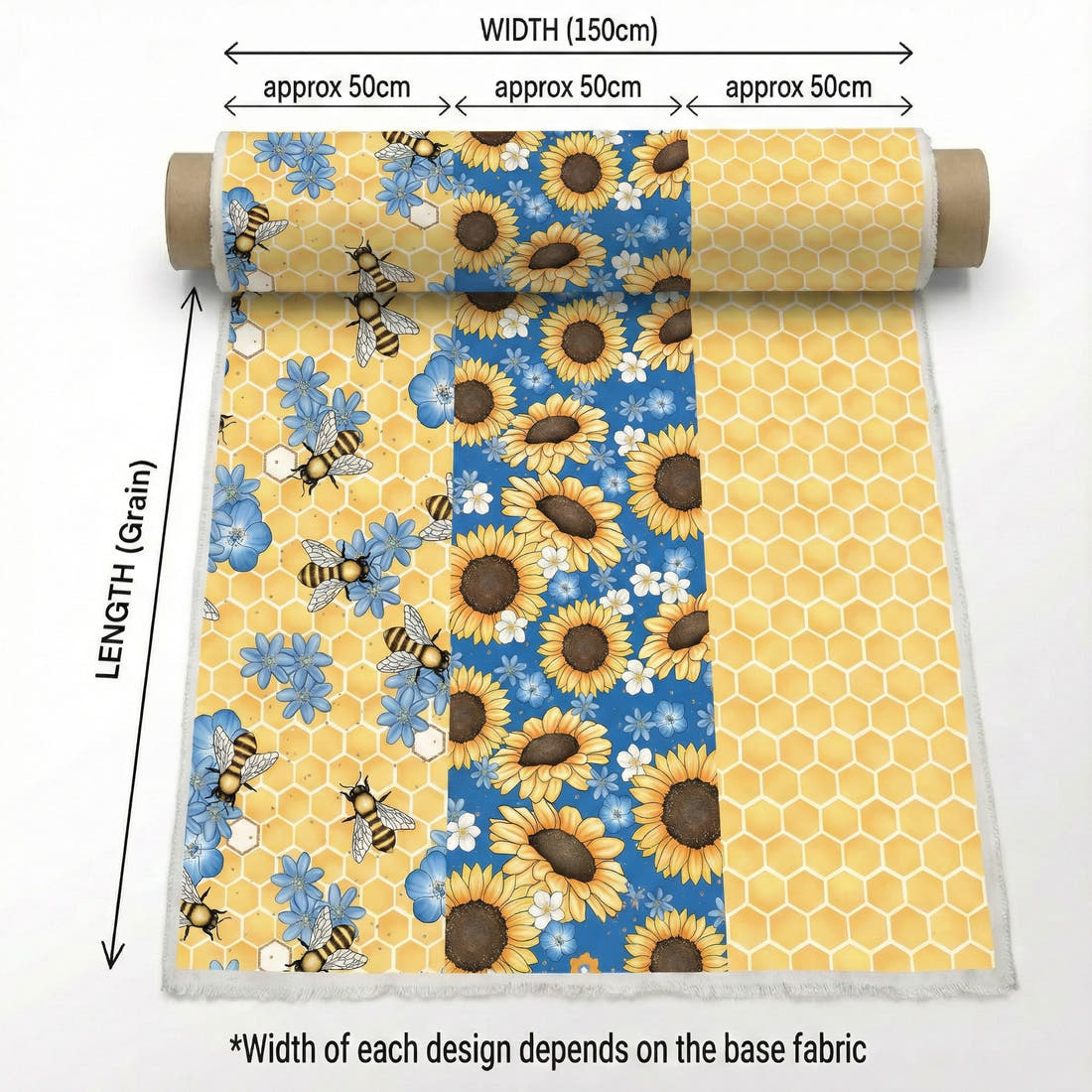 Trio Project Panel 11 fabric – made-to-order custom fabric by the metre | Fabric by Missy Rose