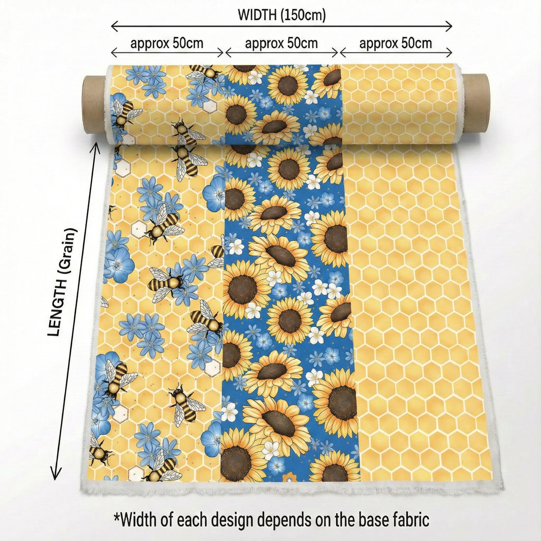 Trio Project Panel 11 fabric – made-to-order custom fabric by the metre | Fabric by Missy Rose