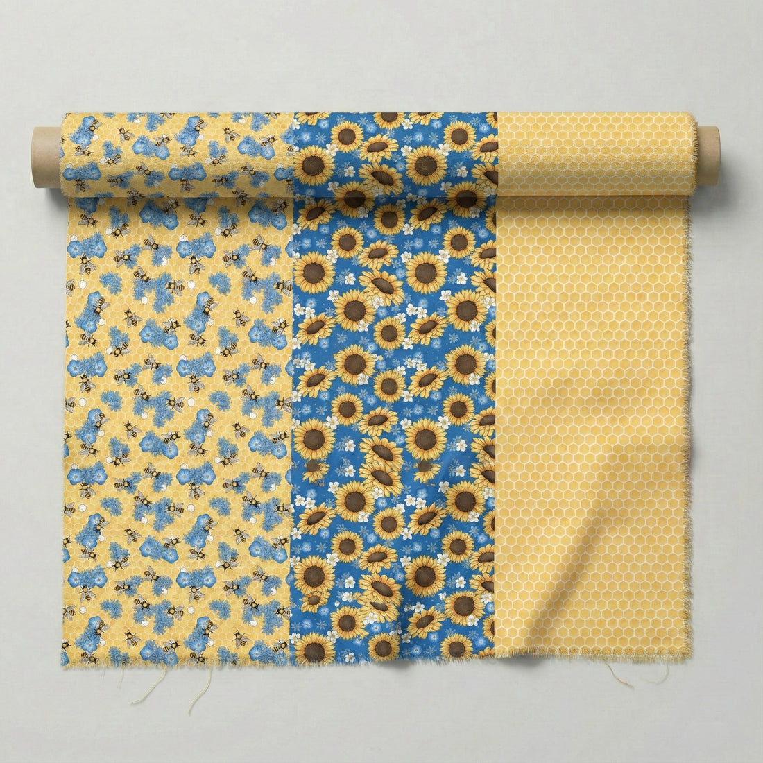 Trio Project Panel 11 fabric – custom printed pre-order fabric Australia | Fabric by Missy Rose