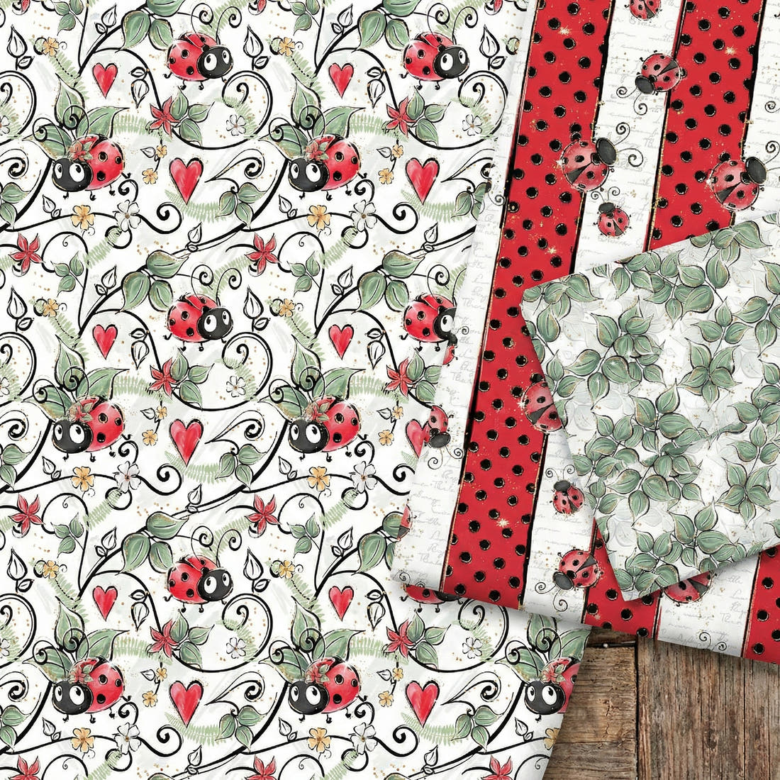 Trio Project Panel 12 fabric – premium custom printed fabric for sewing | Fabric by Missy Rose