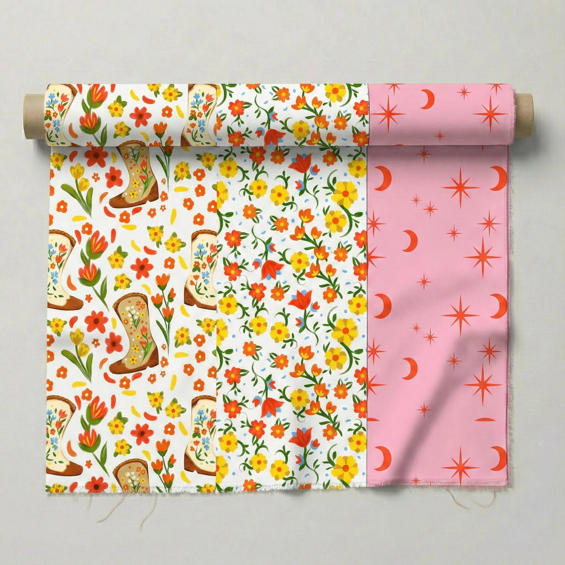 Trio Project Panel 14 fabric – Australian custom printed fabric pre-order | Fabric by Missy Rose