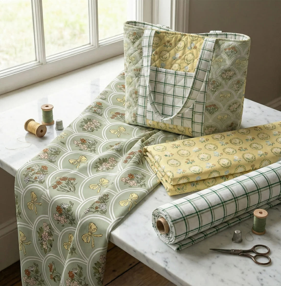 Trio Project Panel 01 fabric – pre-order designer fabric Australia | Fabric by Missy Rose