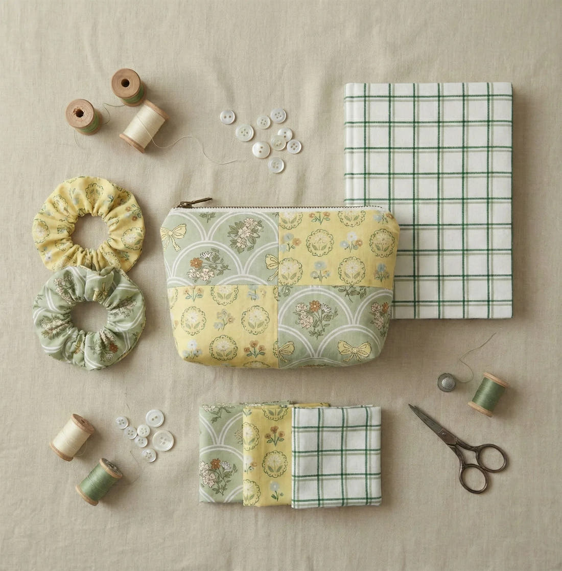 Trio Project Panel 01 fabric – pre-order designer fabric Australia | Fabric by Missy Rose