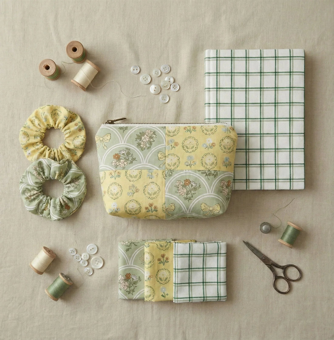 Trio Project Panel 01 fabric – pre-order designer fabric Australia | Fabric by Missy Rose