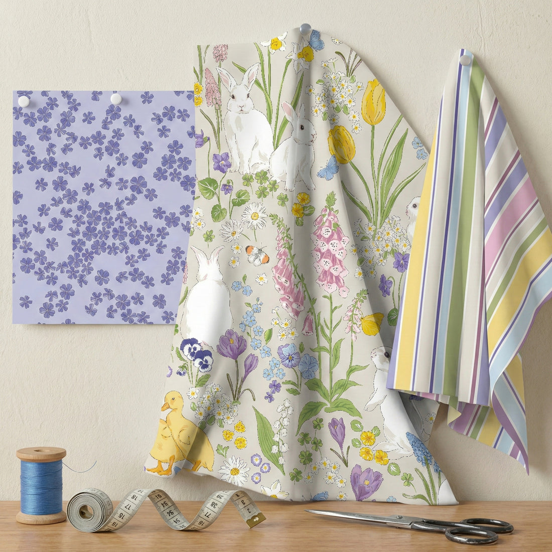 Trio Project Panel 05 fabric – made-to-order custom fabric by the metre | Fabric by Missy Rose