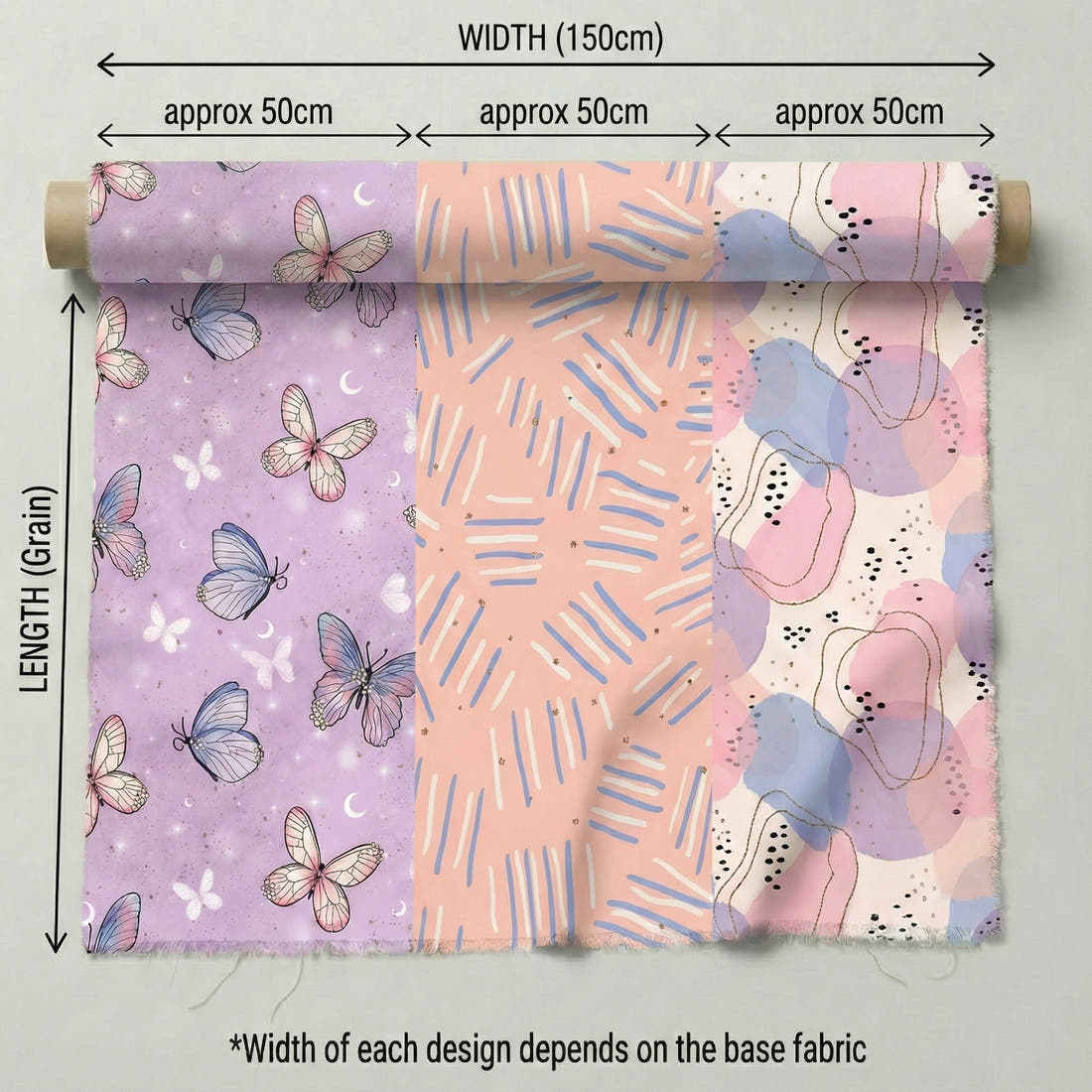 Trio Project Panel 06 fabric – Australian custom printed fabric pre-order | Fabric by Missy Rose