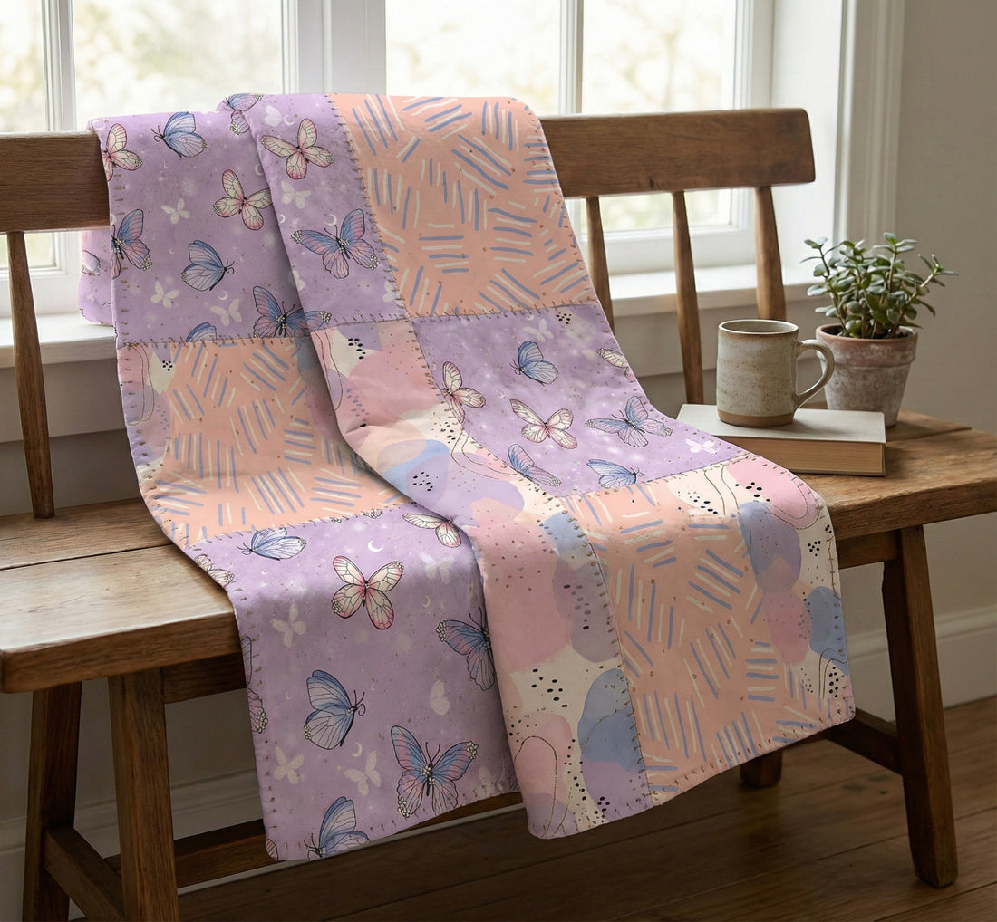 Trio Project Panel 06 fabric – custom printed pre-order fabric Australia | Fabric by Missy Rose