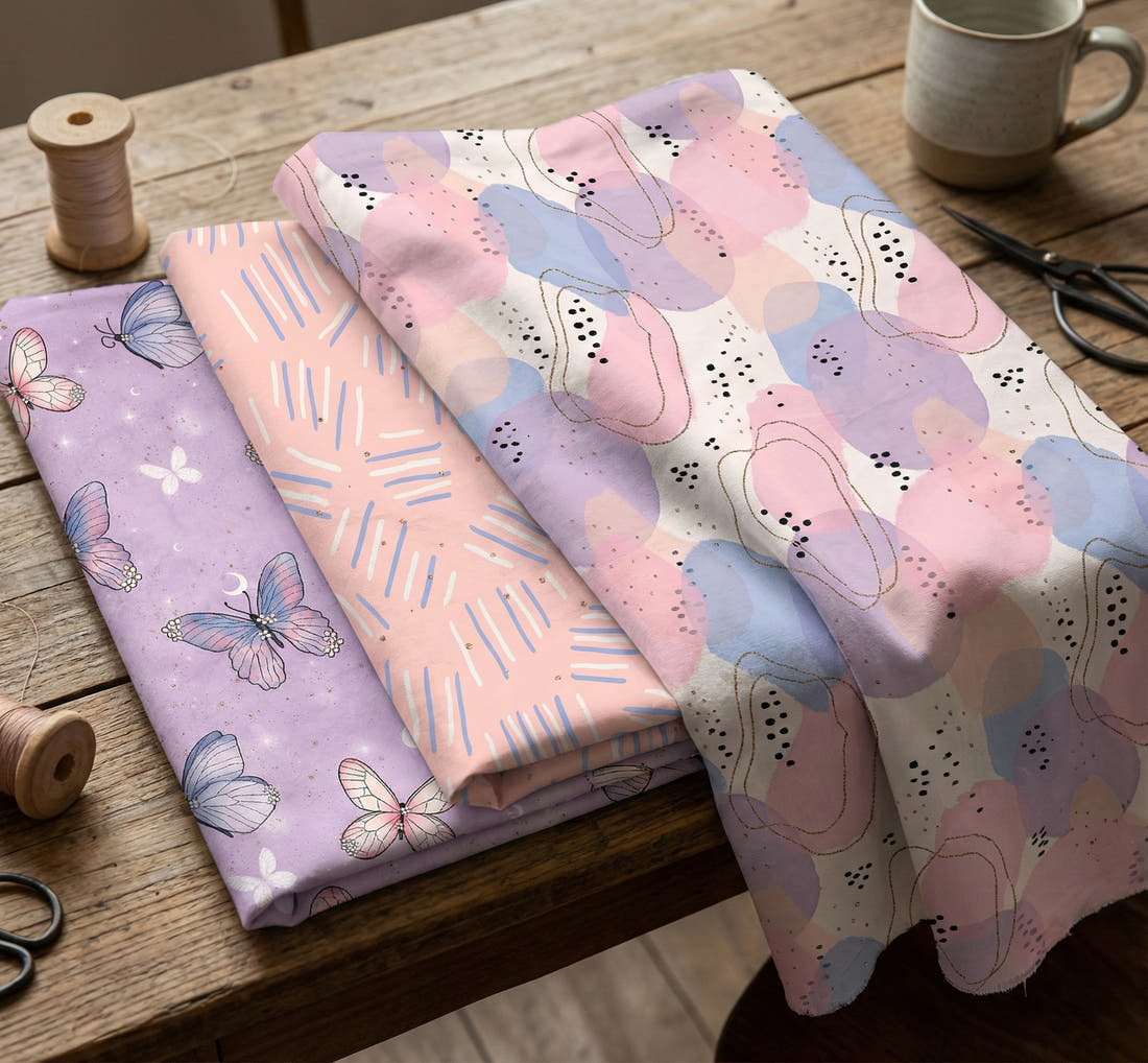 Trio Project Panel 06 fabric – made-to-order custom fabric by the metre | Fabric by Missy Rose