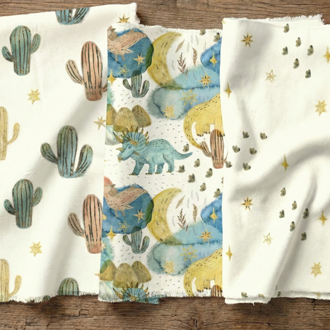 Trio Project Panel 09 fabric – custom printed pre-order fabric Australia | Fabric by Missy Rose