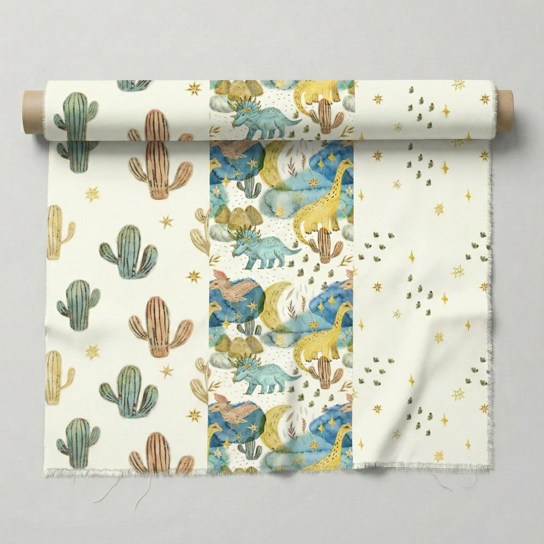Trio Project Panel 09 fabric – Australian custom printed fabric pre-order | Fabric by Missy Rose