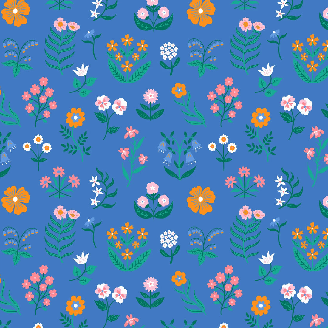Trio Project Panel 02 fabric – Australian custom printed fabric pre-order | Fabric by Missy Rose