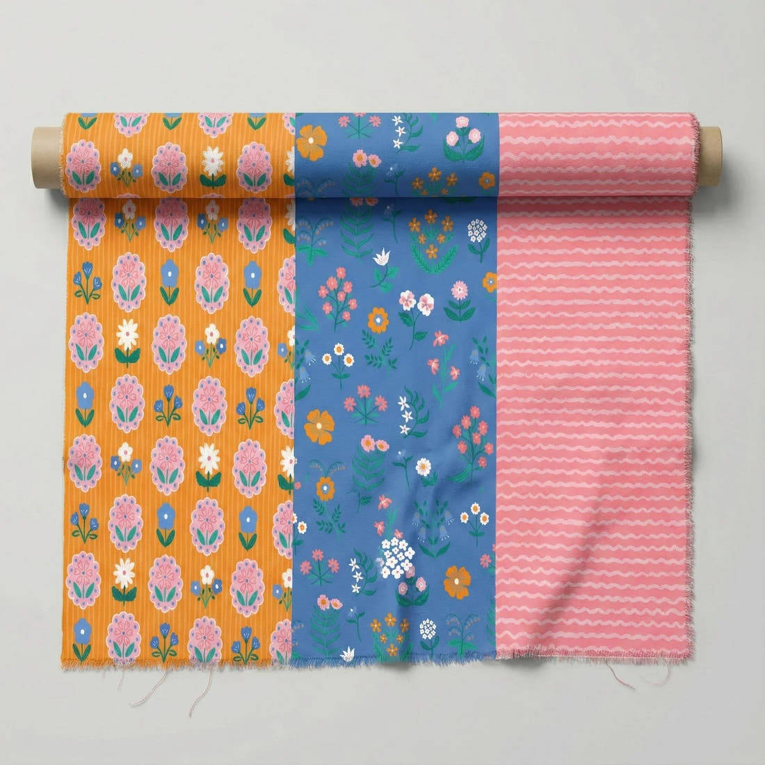 Trio Project Panel 02 fabric – pre-order designer fabric Australia | Fabric by Missy Rose