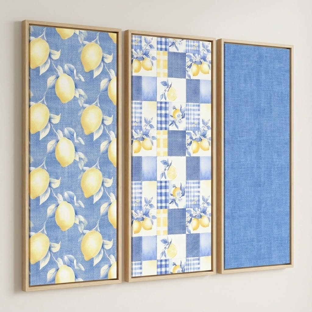 Trio Project Panel 07 fabric – premium custom printed fabric for sewing | Fabric by Missy Rose