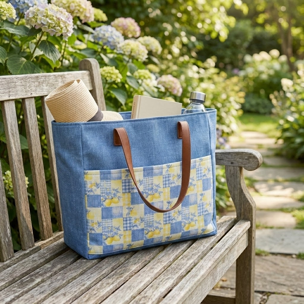 Trio Project Panel 07 fabric – premium custom printed fabric for sewing | Fabric by Missy Rose