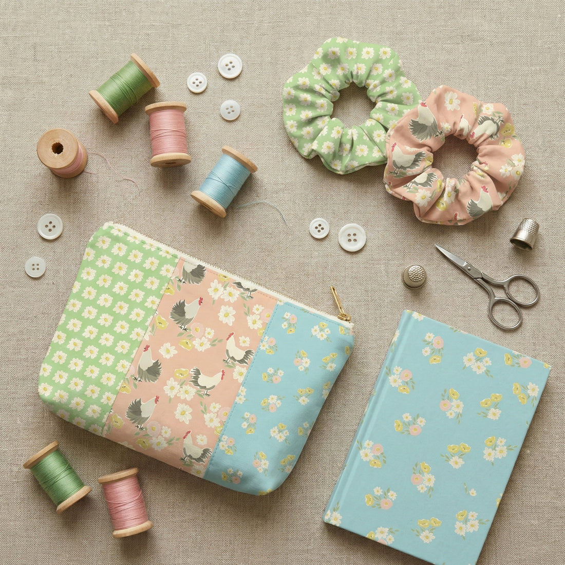 Trio Project Panel 08 fabric – pre-order designer fabric Australia | Fabric by Missy Rose