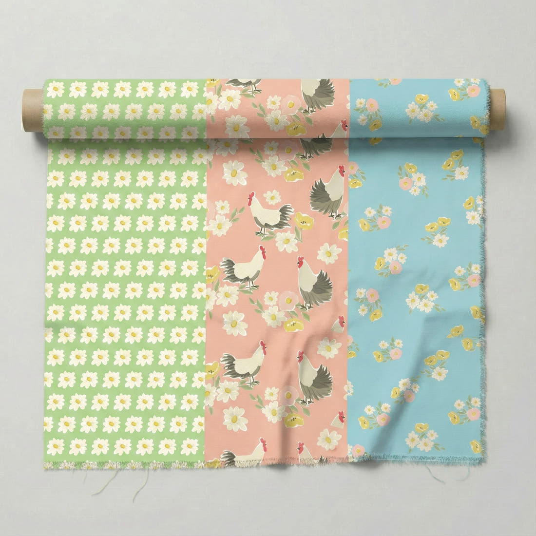 Trio Project Panel 08 fabric – custom printed pre-order fabric Australia | Fabric by Missy Rose