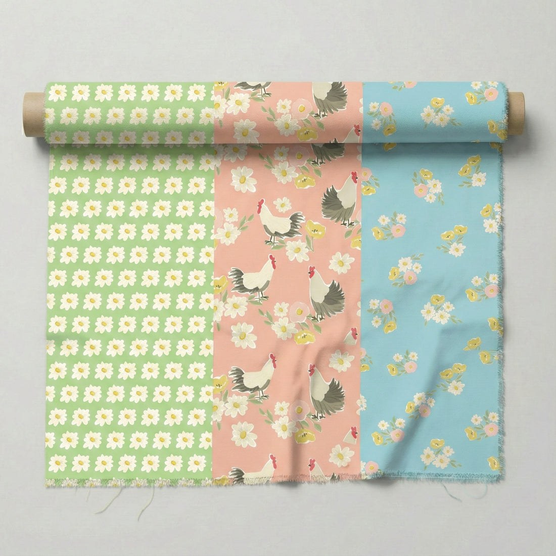 Trio Project Panel 08 fabric – custom printed pre-order fabric Australia | Fabric by Missy Rose