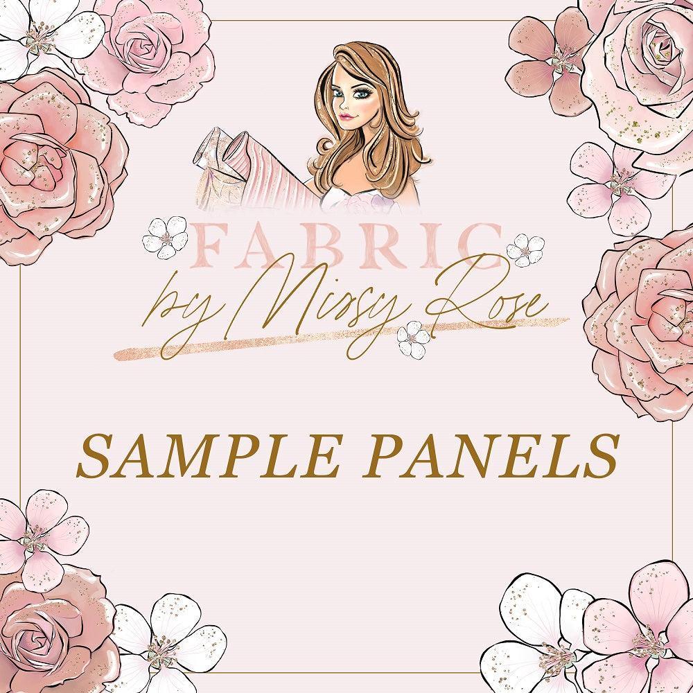 Sample Panel Fabric – made-to-order custom fabric by the metre | Fabric by Missy Rose