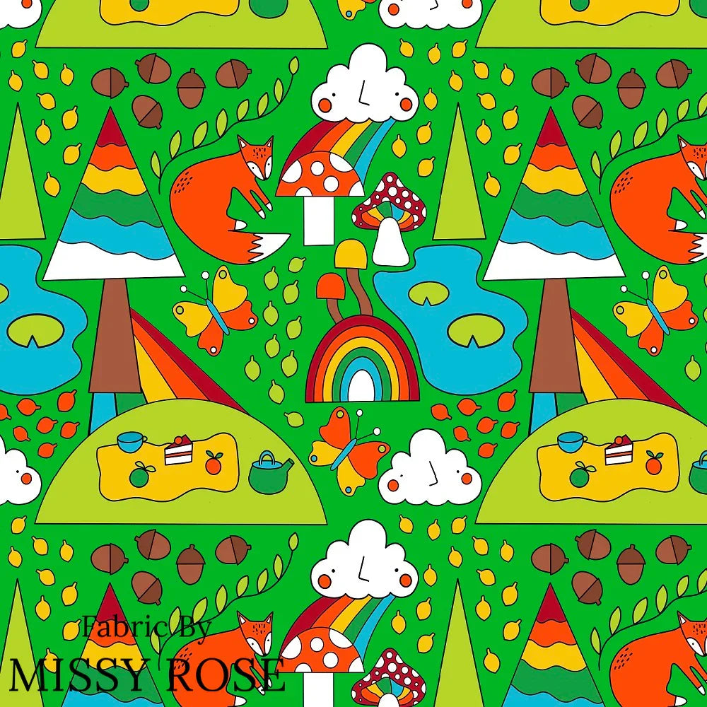 Scandi 15 fabric – custom printed pre-order fabric Australia | Fabric by Missy Rose