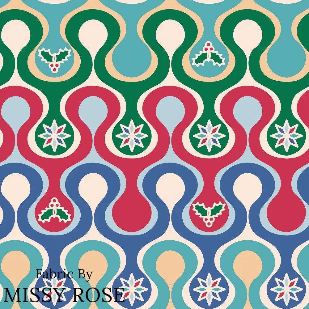 Scandi 25 fabric – custom printed pre-order fabric Australia | Fabric by Missy Rose