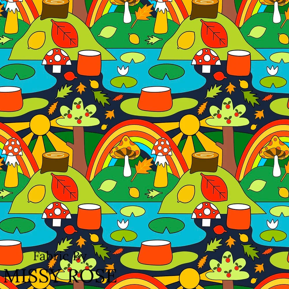 Scandi 30 fabric – custom printed pre-order fabric Australia | Fabric by Missy Rose