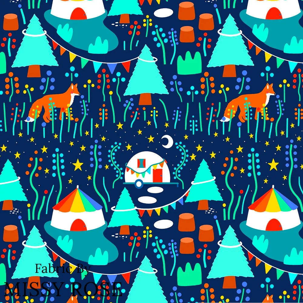 Scandi 5 fabric – custom printed pre-order fabric Australia | Fabric by Missy Rose