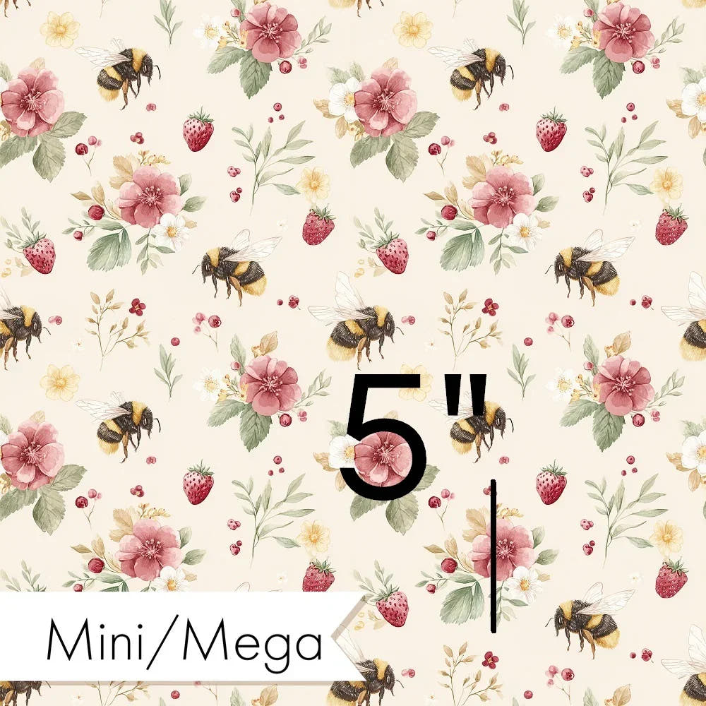 Strawberry 01 fabric – made-to-order custom fabric by the metre | Fabric by Missy Rose