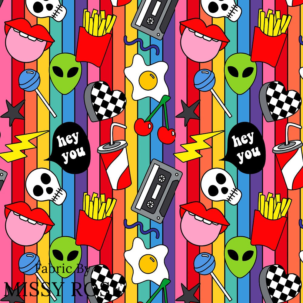 Studio Saturate Fabric 106 – custom printed pre-order fabric Australia | Fabric by Missy Rose