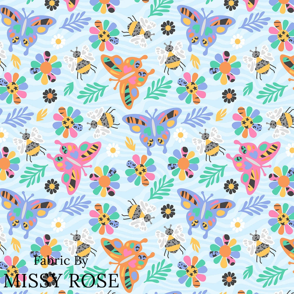 Studio Saturate Fabric 123 – premium custom printed fabric for sewing | Fabric by Missy Rose