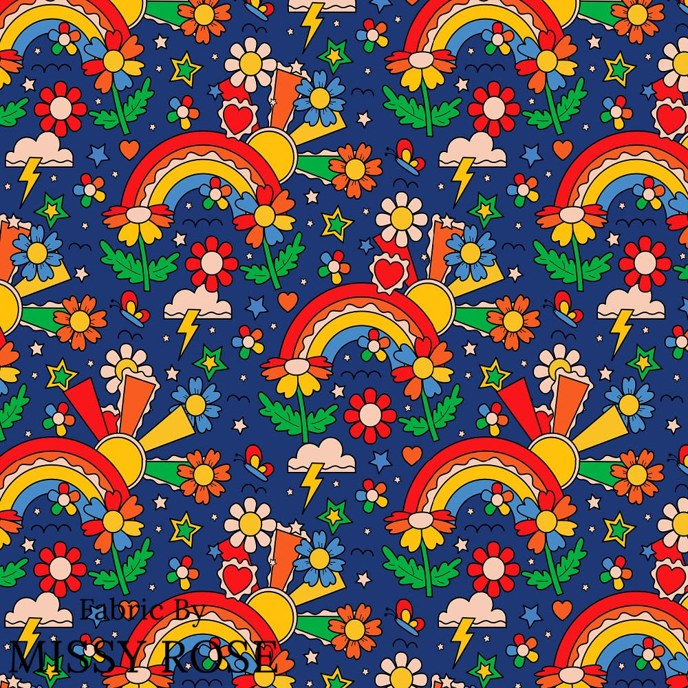 Studio Saturate Fabric 133 – premium custom printed fabric for sewing | Fabric by Missy Rose